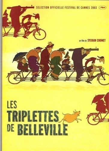 Les Triplettes De Belleville  N° 0 : Dossier De Presse Français Du Film D'animation De Sylvain Chomet