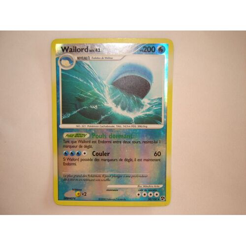 Pokemon - Wailord - 200 Pv