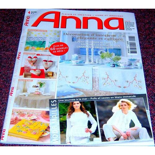 Anna Burda Ouvrages Manuels  N° 6 : Decoration D'interieur Elegante Et Raffinee