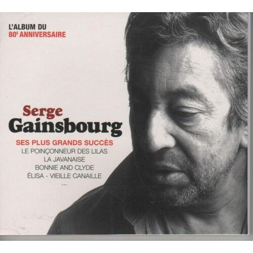Serge Gainsbourg - L'album Du 80e Anniversaire - Ses 15 Plus Grands Succes Cd Universal