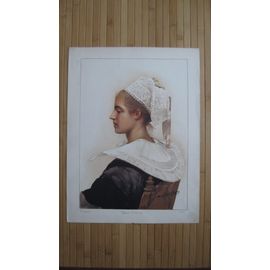 Guyon Maximilienne,Peintre, Aquarelliste (1868-1903). Portrait, Estampe.