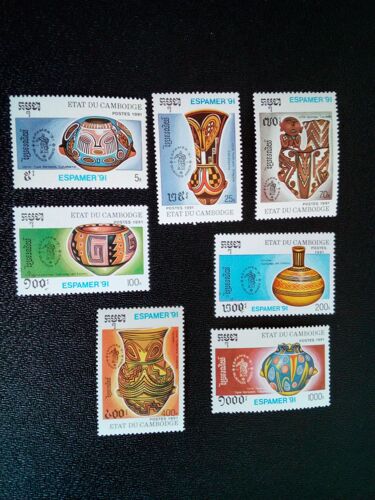 Timbre Cambodge Yt 1009 A 1015 Séries: Espamer '91 1991 ( 080404 1 )