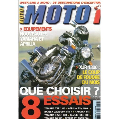 Moto 1  N° 226 : Que Choisir 8 Essais