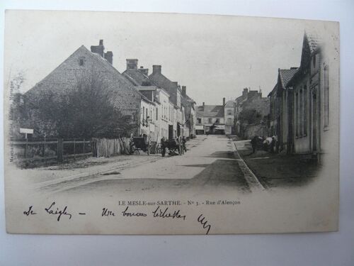 Le  Mesle  Sur  Sarthe  Rue D'alençon