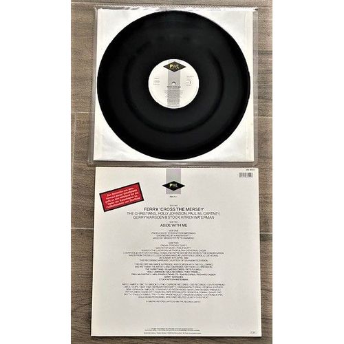 "Ferry' Cross The Mersey" 45t Maxi 1989 Import Germany Feat. The Christians,Holly Johnson, Paul Mc Cartney ....