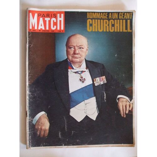 Paris Match N° 825 Du 30/01/1965