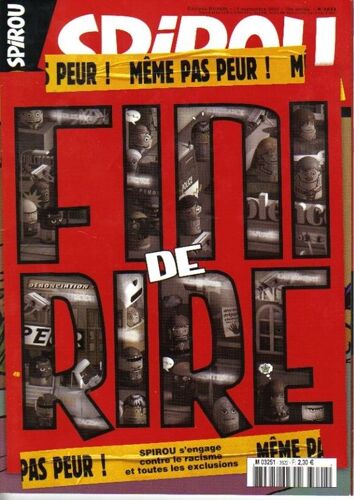 Spirou Hebdo  N° 3622 : Fini De Rire