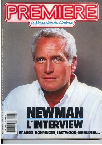 Revue Premiere Mars 1987  N° 120 : Newman,Bohringer,Eastwood,Giraudeau