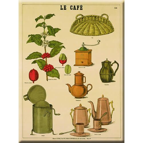 Affiche / Poster Le Café 50x70cm