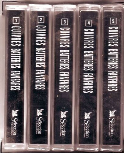 Cuivres Batteries Fanfares En 5 Vols.