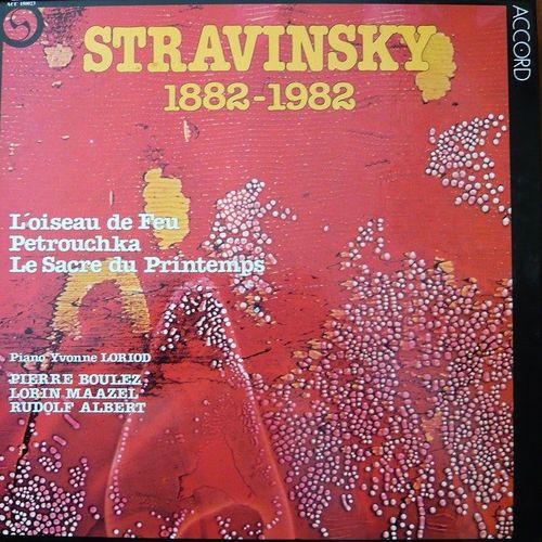 L'oiseau De Feu, Petrouchka, Le Sacre Du Printemps.