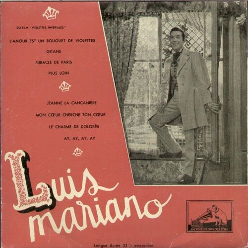 L'amour Est Un Bouquet De Violettes, Gitane, Miracle De Paris, Plus Loin  /  Jeanne La Cancanière, Mon Coeur Cherche Ton Coeur, Le Charme De Dolorès, Ay  Ay Ay Ay (25 Cm)