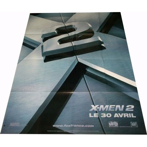 X Men 2 / Affiche De Cinéma Originale Préventive / Grand Format 120/160 Cm