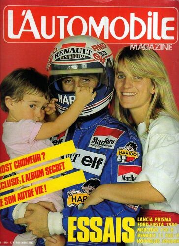 L'automobile Magazine  N° 449 : Prost Chomeur? Exclusif:L'album Secret De Son Autre Vie!