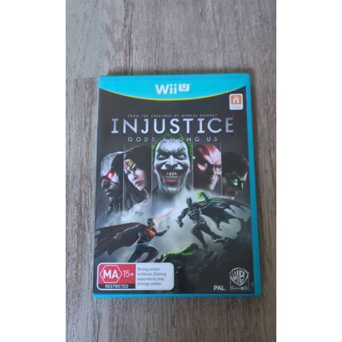 Injustice Gods Among Us WiiU