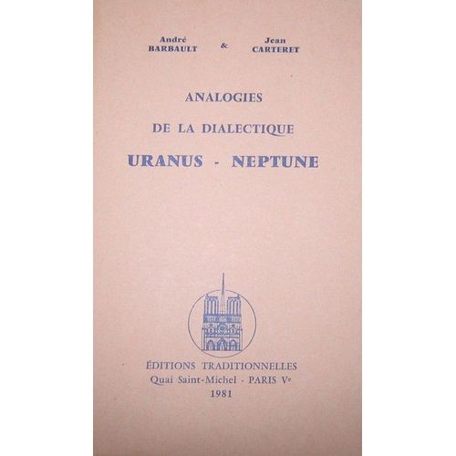 Analogies De La Dialectique Uranus-Neptune