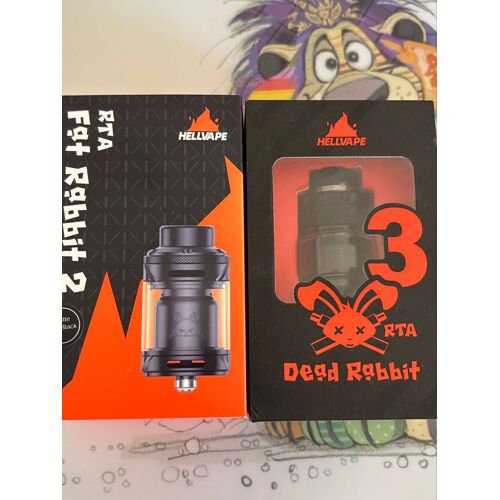 Hellvape Fat Rabbit 2 RTA et Atomiseur Dead Rabbit V3 RTA