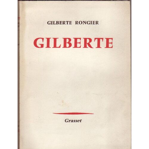 Gilberte.