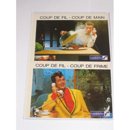 Télécommunications,Campagne Trafic National 1986,Lot De Deux Cartes