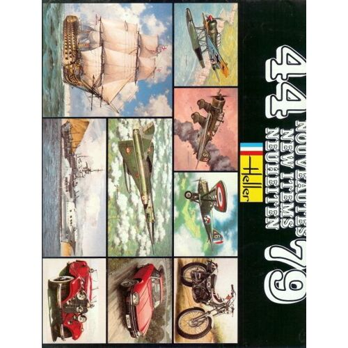 Catalogue Heller Maquettes 1979  N° 0 : 44 Nouveautes 1979