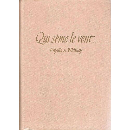Qui Seme Le Vent....