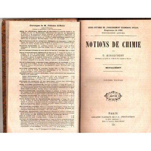 Notions De Chimie