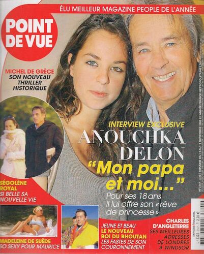 Point De Vue - Anouchka Delon  N° 3147 : Anouchka Delon "Mon Papa Et Moi"