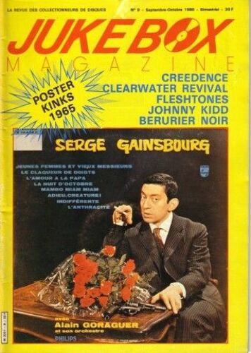 Jukebox Magazine  N° 9 : Serge Gainsbourg