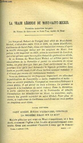 Etudes Tome 216 N° 17 - La Vraie Légende Du Mont Saint Michel Par Malo Renault, La Semaine Sociale De Reims Par Joseph Lecler, Bilan De Dix Années De Radio Par Marguerite Bourcet