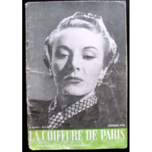 La Coiffure De Paris  N° 357 : Journal Professionnel