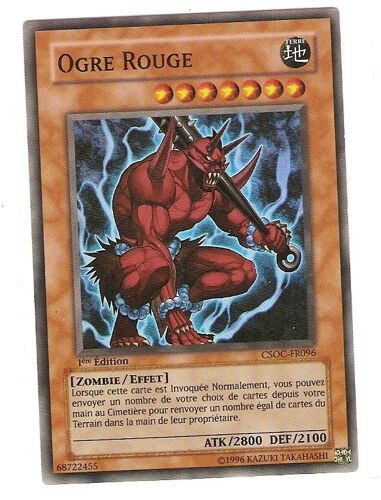 Ogre Rouge - Csoc-Fr096 Super Rare