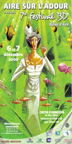 Boiscommun  Programme Festival Bd Aire Sur L'adour 2008