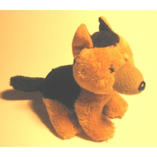 Peluche Huski - Chien Marron - 26 X 17 Cm