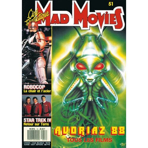 Mad Movies N°51 Du 01-01-1988