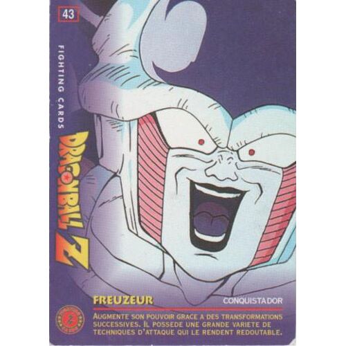 Dragon Ball Z - Fighting Cards - Carte N°43