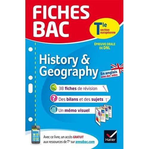 History & Geography Tle Section Européenne - Epreuve Orale De Dnl