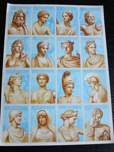 Planche Arnaud  N° 111 : Mythologie : Dieux & Déesses