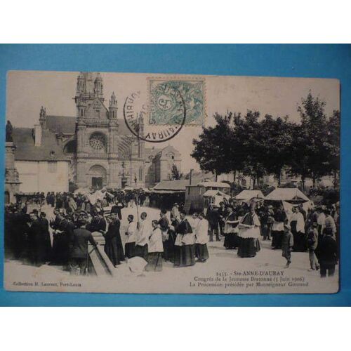 St-Anne D'auray Congrés De La Jeunesse Bretonne En 1906