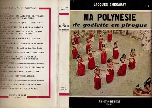 Ma Polynesie De Goelette En Pirogue   de jacques chegaray  Format  (Livre)