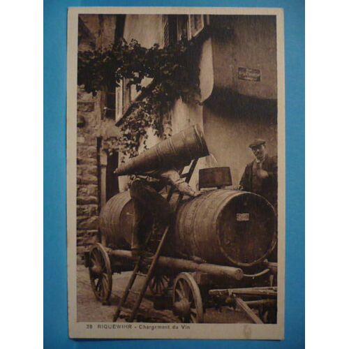 Riquewihr-68-Chargement Du Vin