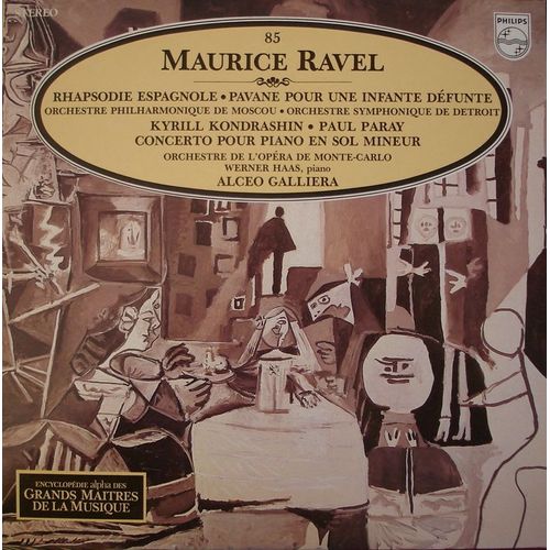 Rhapsodie Espagnole-Pavane Pour Une Infante Défunte-Concerto Pour Piano En Sol Mineur