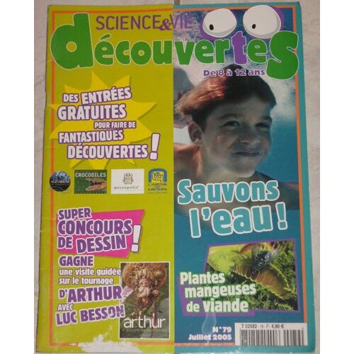 Science Et Vie Decouvertes N° 79 : Sauvons L'eau