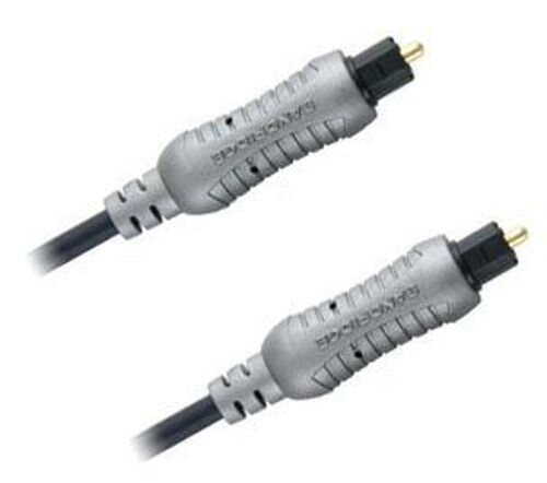 Bandridge - Câble audio numérique (optique) - TOSLINK (M) pour TOSLINK (M) - 1 m
