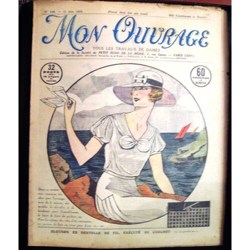 Mon Ouvrage  N° 248 : Blouson En Dentelle De Fil