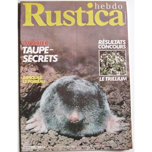 Rustica Hebdo 9 Mai 194  N° 750 : Taupe Secrets