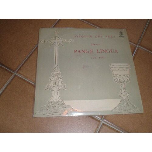 Messe Pange Lingua Josquin Des Pres