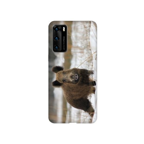 Coque Pour Samsung Galaxy S20 Chasse Sanglier Neige