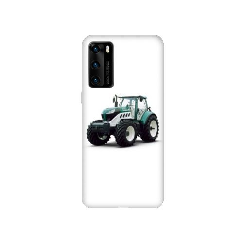 Coque Pour Samsung Galaxy S20 Agriculture Tracteur Blanc