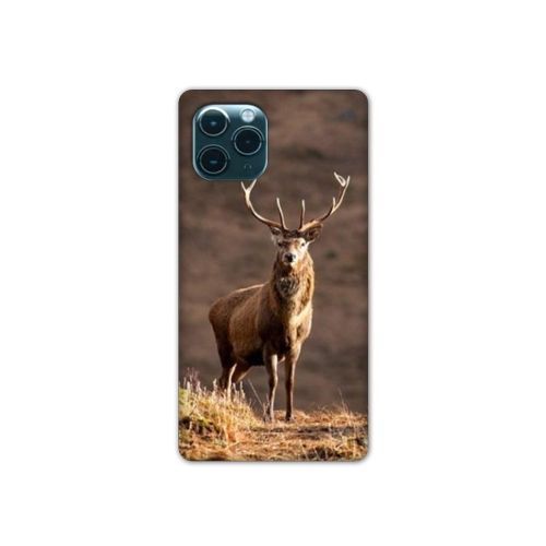 Coque Renforcée Pour Iphone 11 Pro (5,8) Chasse Chevreuil Blanc
