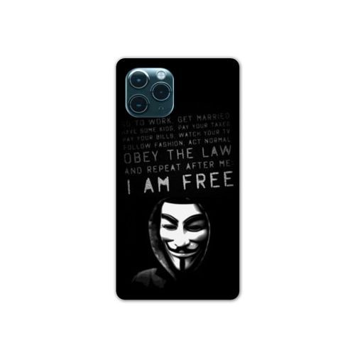 Coque Pour Samsung Galaxy S20 Ultra Anonymous I Am Free
